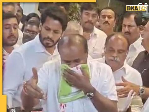 hd kumaraswamy nose bleeding