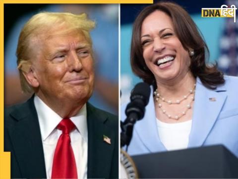 Donald Trump and kamala harris