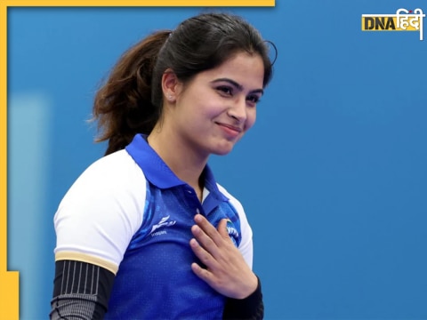 Manu Bhaker Qualify for womens 25m Pistol Final Paris Olympics 2024 3rd Medal in Sight Esha Singh Exits