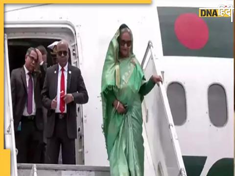 Sheikh Hasina Reaches Hinden Airbase