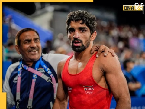 Paris Olympics 2024 Aman Sehrawat won Bronze Medal Wrestling 57 KG Match