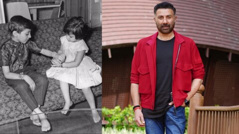 Sunny Deol shared childhood photo with sister