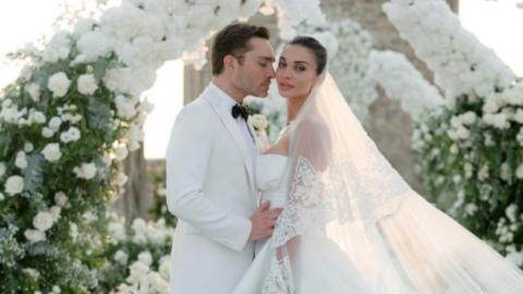 Amy Jackson Ed Westwick tie knot