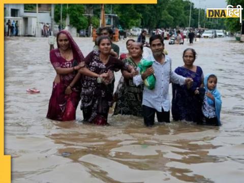 Heavy rain in Gujarat