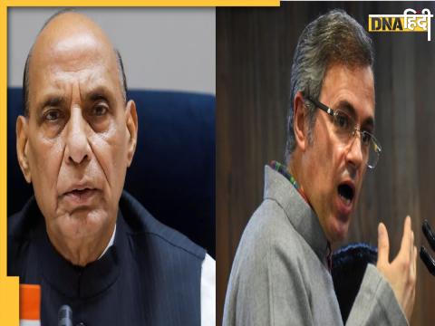 Rajnath Singh Slams Omar Abdullah