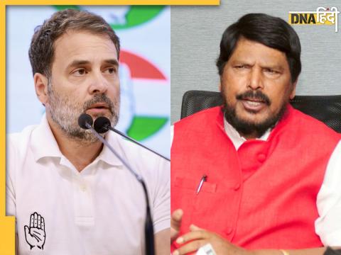 Rahul Gandhi and Ramdas Athawale