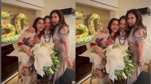 Shabana Azmi Celebrate Birthday With Vidya Balan, farah Khan, Urmila