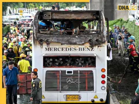 Thailand school bus fire