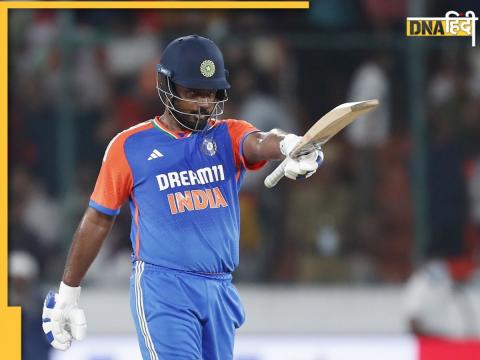 IND vs BAN Sanju Samson Smashes His First Century in T20I India vs Bangladesh 3rd T20 Hyderabad