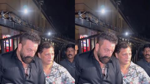 Sanjay dutt at lilavati hospital