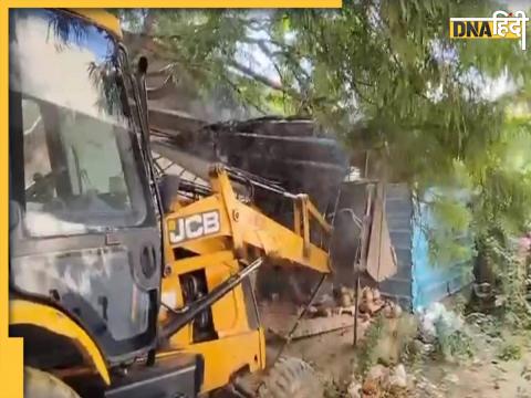 Bulldozer Action In Jaipur