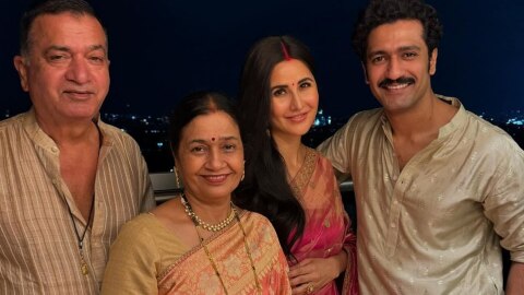 Katrina Vicky with family