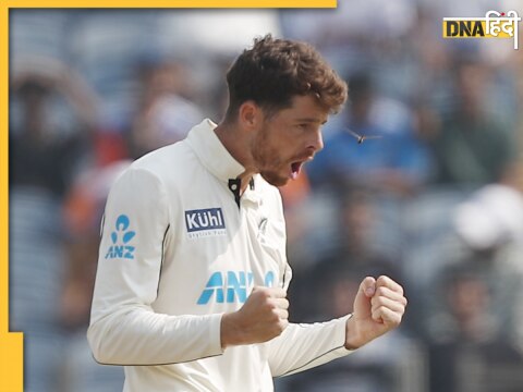 IND vs NZ 2nd Test Mitchell Santner Career Best 7 for 53 Spins out India in Pune New Zealand takes lead of 103