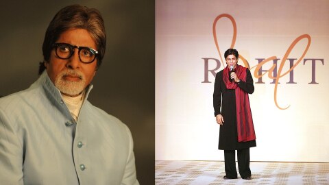 Shah Rukh Khan to Amitabh Bachchan in Rohit Bal design