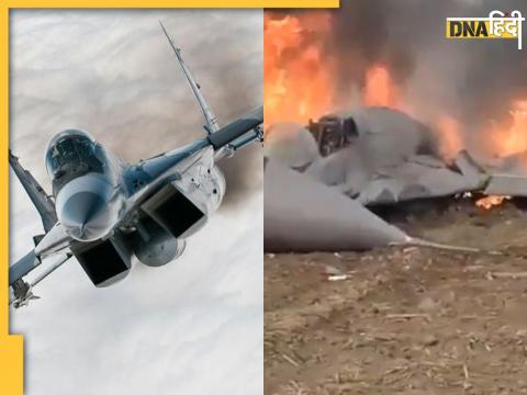 air force mig 29 aircraft crashed