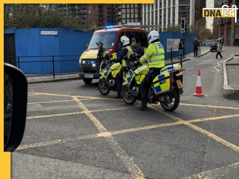 Blast in London outside us embassy 