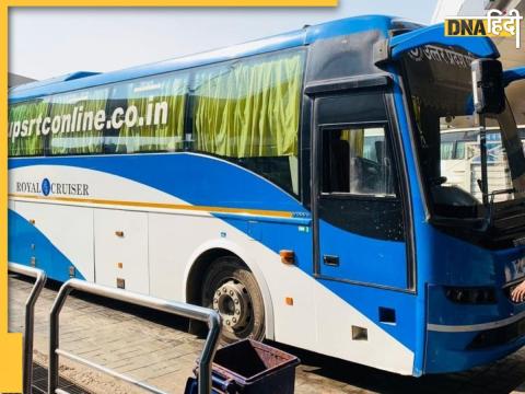 uttar pradesh roadways air condition bus