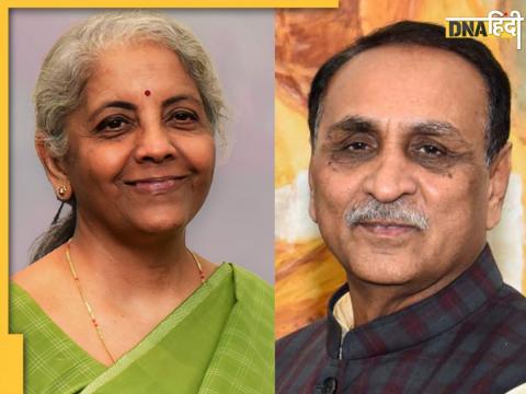 Nirmala Sitharaman and Vijay Rupani