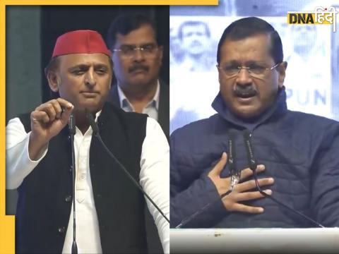 akhilesh yadav and  arvind kejriwal