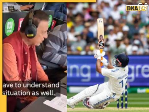 IND vs AUS 4th Test-sunil gavaskar-rishabh pant