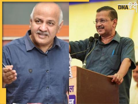 Manish Sisodia and Arvind Kejriwal