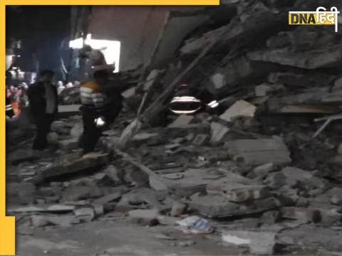 building collapsed in Burari