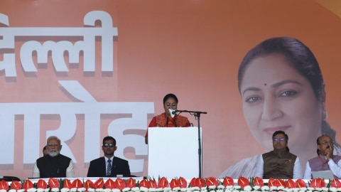 Delhi CM Rekha Gupta