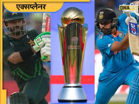 Ind vs Pak Champions Trophy Rohit Sharma vs Mohammad Rizwan