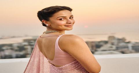 Alia Bhatt Saree Look 