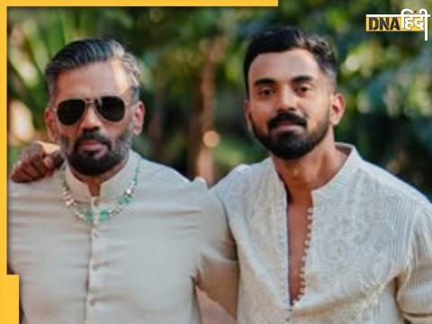 Suniel Shetty, KL Rahul Suniel Shetty, KL Rahul