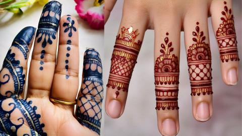 Finger Mehndi Design