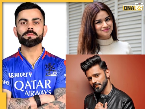 Virat Kohli, Avneet Kaur, Rahul Vaidya Virat Kohli, Avneet Kaur, Rahul Vaidya