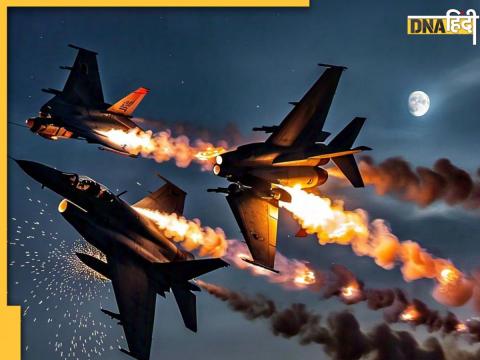 India-Pakistan War: भारतीय एयर डिफेंस सिस्टम ने Pakistan Air Force के फाइटर जेट्स ढेर कर दिए हैं. (AI Image) India-Pakistan War: भारतीय एयर डिफेंस सिस्टम ने Pakistan Air Force के फाइटर जेट्स ढेर कर दिए हैं. (AI Image)