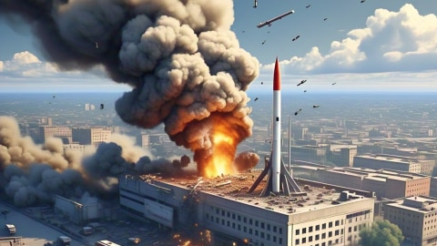 Do not look at explosions 