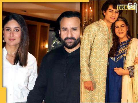 Saif Ali Khan Kareena Kapoor, Amrita Singh Ibrahim Ali Khan Saif Ali Khan Kareena Kapoor, Amrita Singh Ibrahim Ali Khan