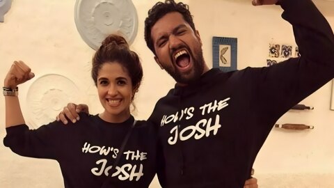 Vicky Kausha lHarleen Sethi Love story Starting