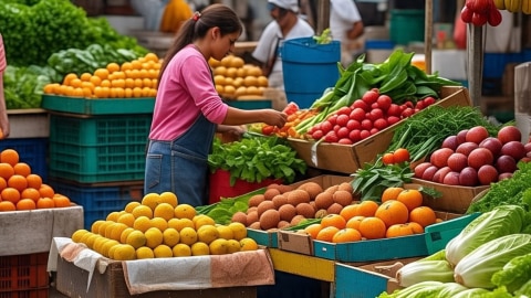 Rungis International Market, पेरिस (फ्रांस):