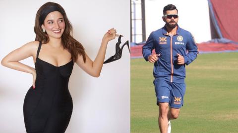 Tamannaah Virat met at advertisement shoot