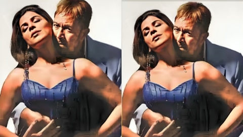 Rajesh Khanna, Laila Khan in Film Wafa A Deadly Love Story 