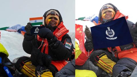 सोमवार को छुआ हिमालय पर्वत का सबसे ऊंचा शिखर