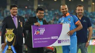 Asia Cup 2018: I wanted to bat with consistency and elegance, says Shikhar...