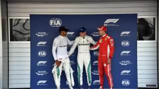 Russian Grand Prix: Bottas pips Mercedes teammate Hamilton to pole