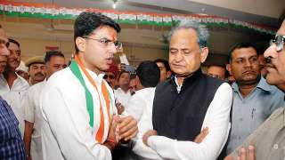 Ashok Gehlot upset at not being in Sachin Pilot seat