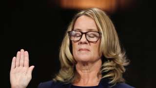 Donald Trump mocks Christine Blasey Ford's sexual assault testimony ag...