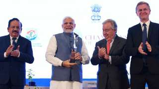 PM Modi receives 'UNEP Champions of the Earth' Award; says climat...