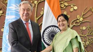 Swaraj,UN Secretary-General Antonio Guterres discuss UNSC reforms, climate...