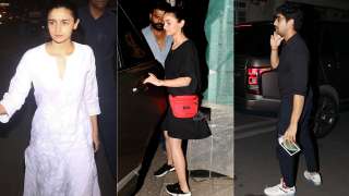 Alia Bhatt and Ayan Mukerji spotted outside Aamir Khan's house consecu...