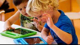 Good news: Spending time in front of a screen won't affect your child...
