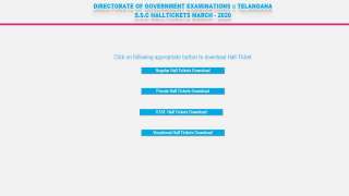 Telangana board releases TS SSC 2020 admit card at bsetelangana.org 