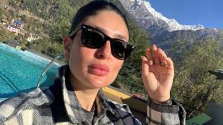 'Two of us on the sets': Kareena Kapoor Khan shows her bare baby...